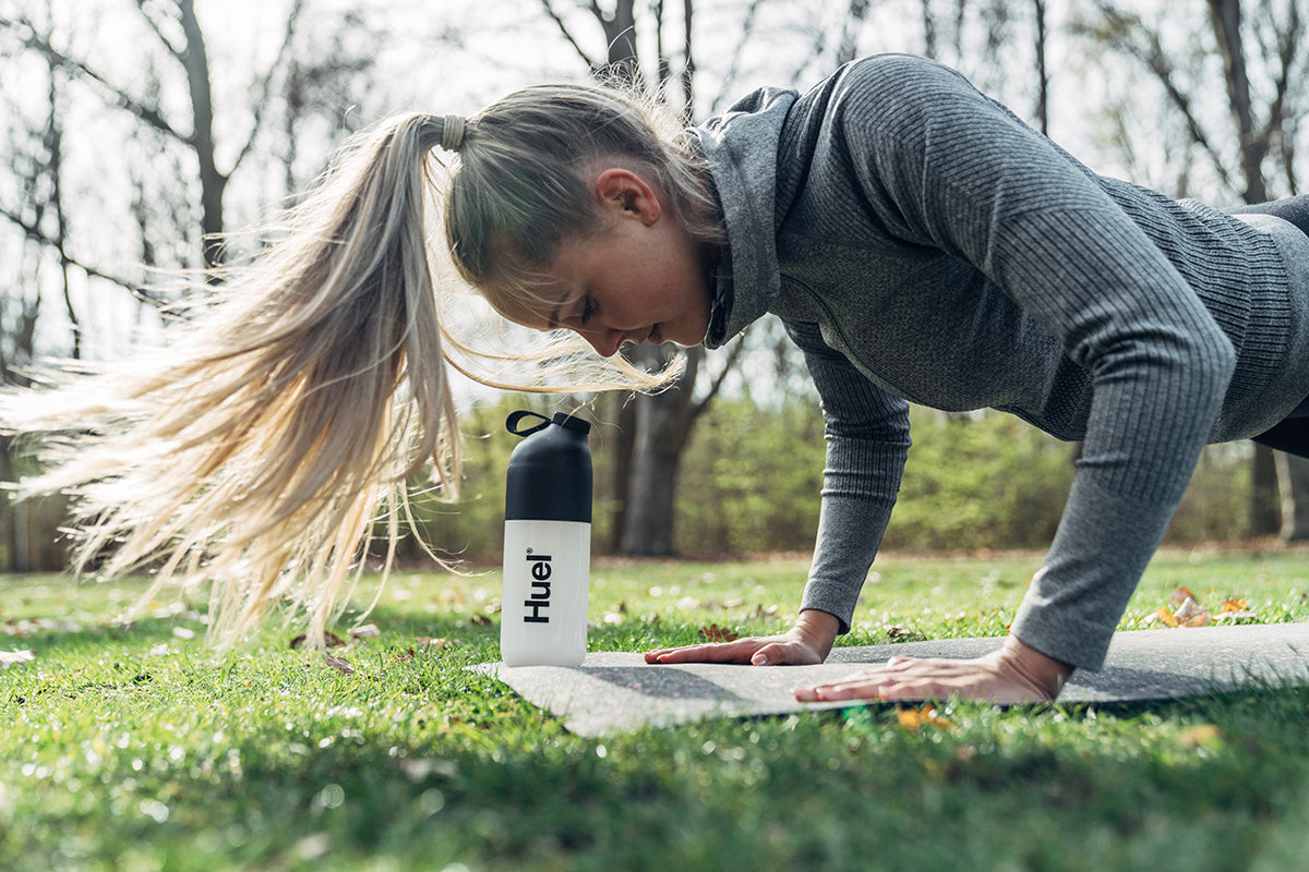 woman outdoor workout